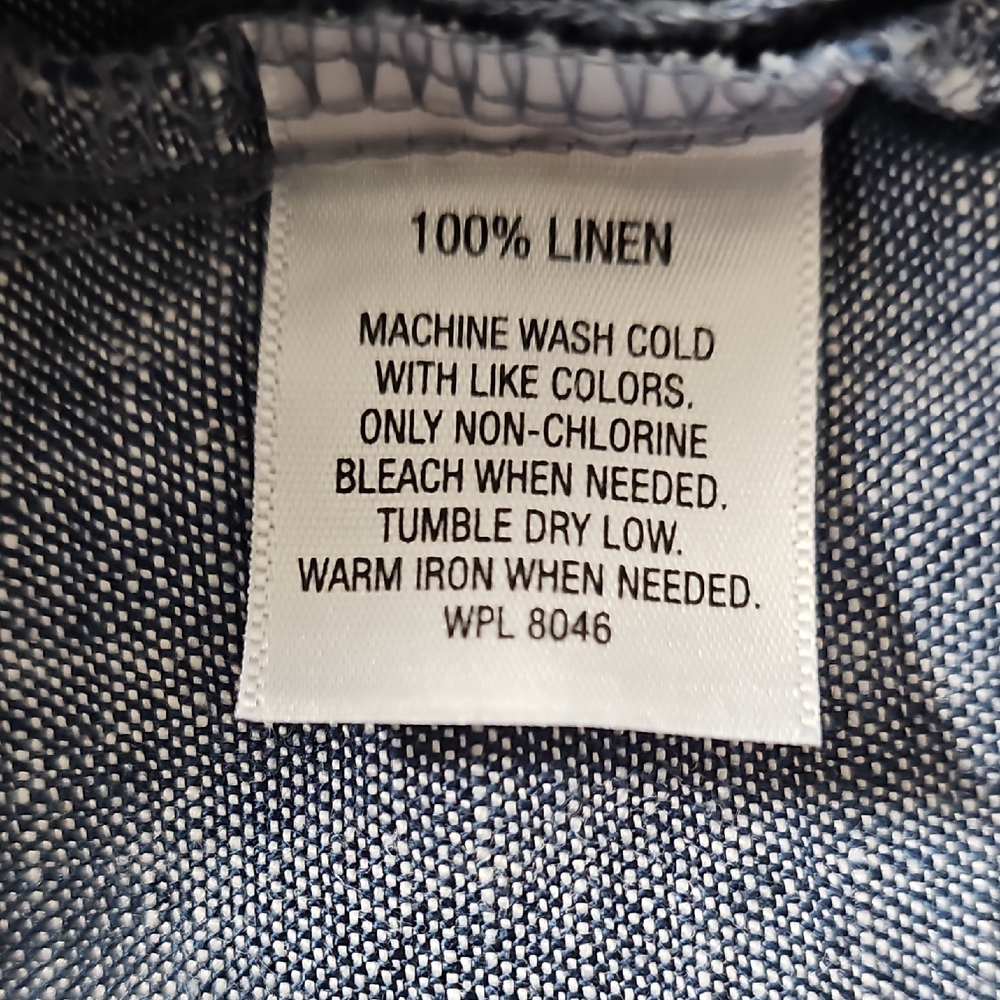 JM Collection Denim-Style Top - Picture 12 of 13